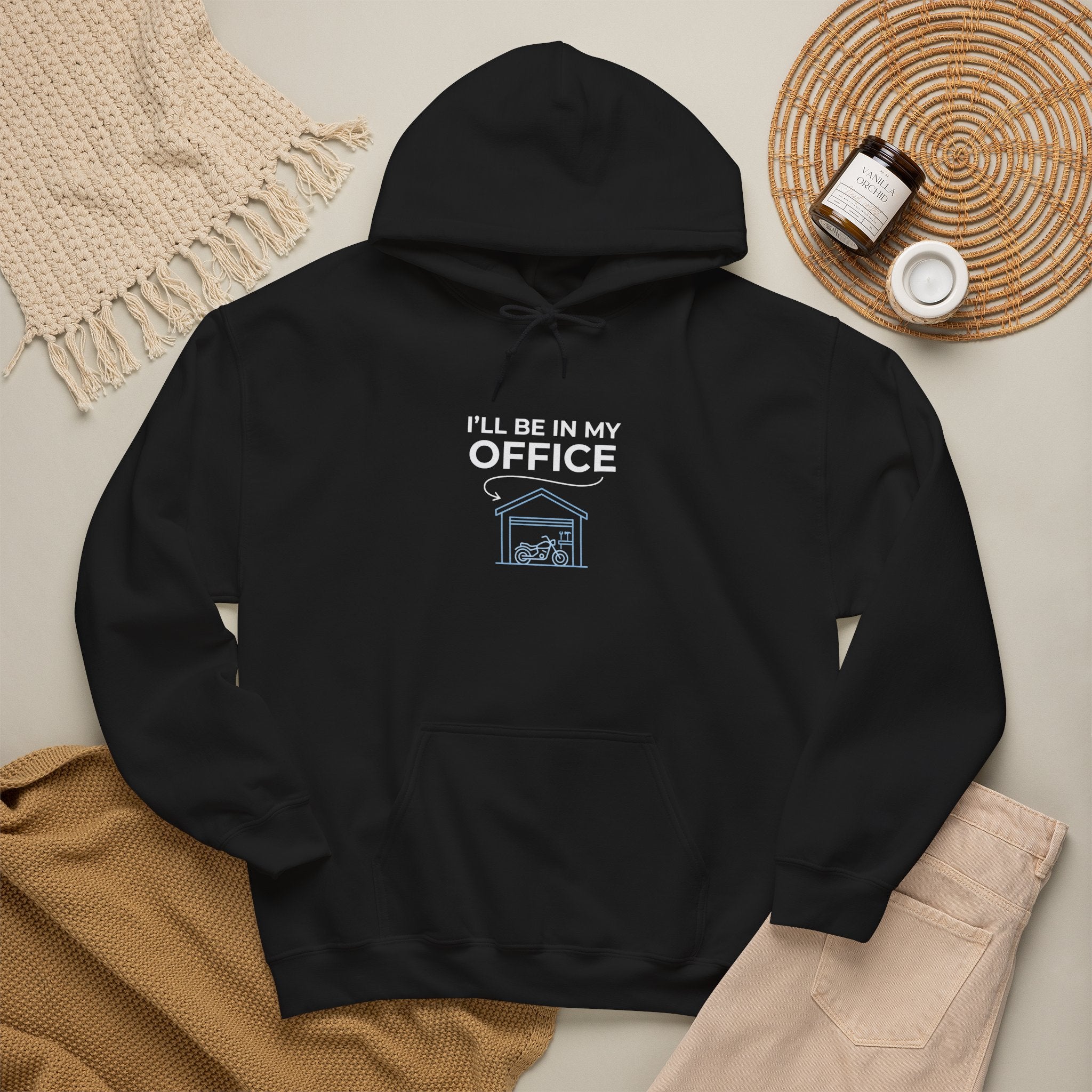 I'll Be In My Office Hoodie — Dog House Work-From-Home Sweatshirt