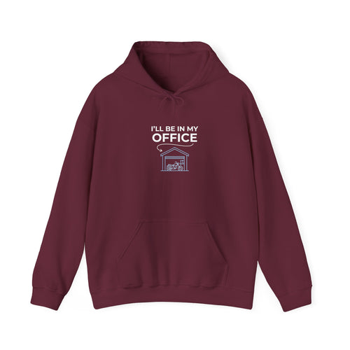 I'll Be In My Office Hoodie — Dog House Work-From-Home Sweatshirt